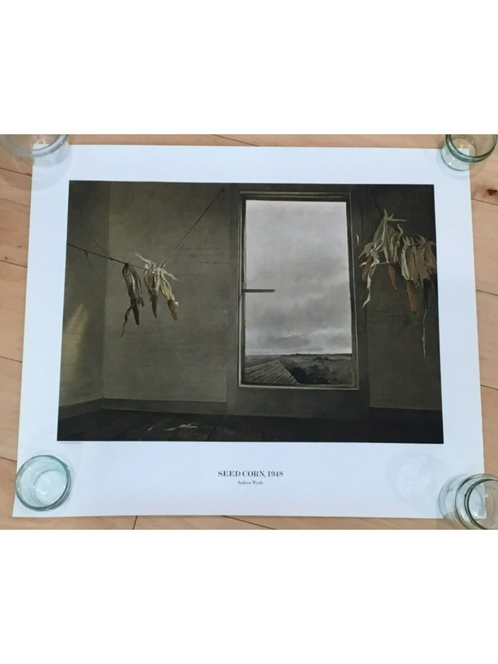 Andrew Wyeth Seed Corn Triton Press 20 x 24 Poster